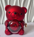 EleganceBear™ – Rose Teddy Bear Gift Box