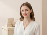 Classic Pearl Pendant Jewelry Set