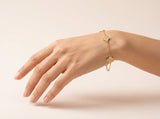 Clover Pavé Zirconia Bracelet