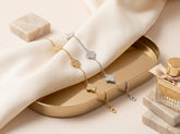 Clover Pavé Zirconia Bracelet