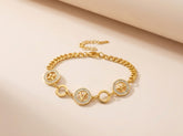 Stainless Steel Zircon Women's Bracelet