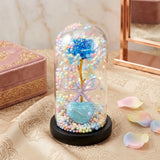 Rose Gift With Led Lights
