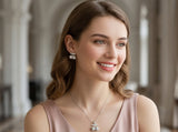 Pave Cherry Sphere Set