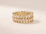 Leaf Crystal Ring