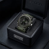 Sanda Men'S Sports Watch Trendy Multi-Kinetic Luminous Waterproof Watch With Calendar Dual Display Quartz Electronic Watch