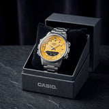 CASIO Men Stainless Steel Analog Watch