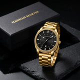 Hannah Martin Men's Watch Stainless Steel With Waterproof