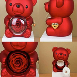 EleganceBear™ – Rose Teddy Bear Gift Box