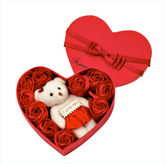 Heart-Shaped Flower Gift Box