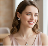Pave Cherry Sphere Set