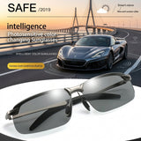 Photochromic Driving Glasses Day and Night 2 in 1 Polarized Sunglasses Anti-Glare UV Protection for Men Women