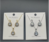Royal Teardrop Elegance Set