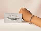 Vintage Zircon Link Bracelet