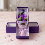 Luxury Purple Rose Flower Bouquet Ⓢ