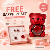 Teddy Bear Gift Box with a free gift