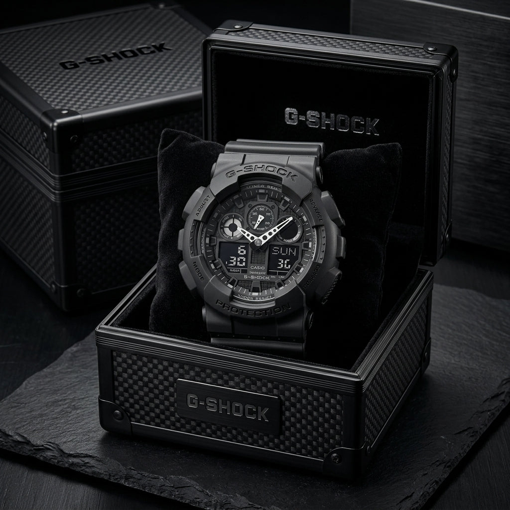 Casio Watch For Men Quartz, Analog-Digital Display