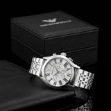 Emporio Armani Men's Stainless Steel Chronograph Watch