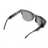 Smart Glasses Wireless Bluetooth Sunglasses Open Ear Music&Hands-Free Calling,for Men&Women,Dual Polarized Lenses,IP4 Waterproof,Connect Mobile Phones & Tablets, One Size