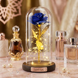 Rose Gift With Led Lights
