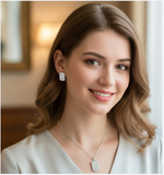 Luxe Pavé Pendant Set