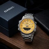 CASIO Men Stainless Steel Analog Watch