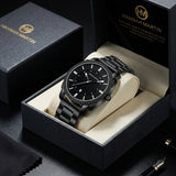 Hannah Martin Men's Watch Stainless Steel With Waterproof