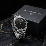 Hannah Martin Men's Watch Stainless Steel With Waterproof