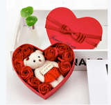 Heart-Shaped Flower Gift Box