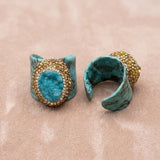 Druzy Crystal Statement Ring